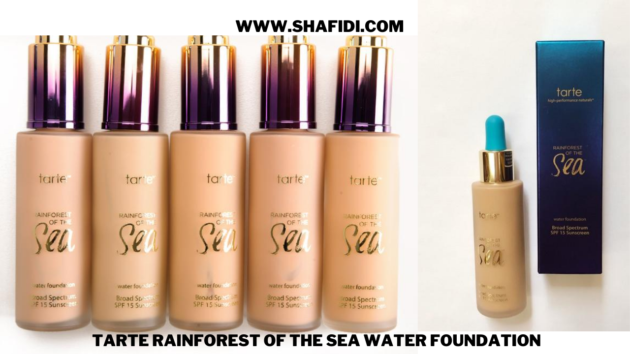 H) TARTE RAINFOREST OF THE SEA WATER FOUNDATION